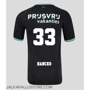 Feyenoord David Hancko #33 Vieraspaita 2024-25 Lyhythihainen